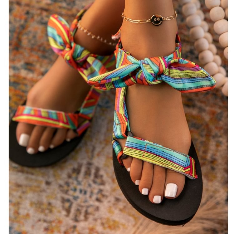Women's Bohemian Peep Toe Sandals