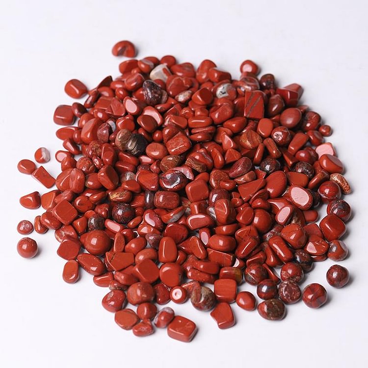 0.1kg 5-7mm Red Jasper Chips for Healing Crystal Chips Crystal wholesale suppliers
