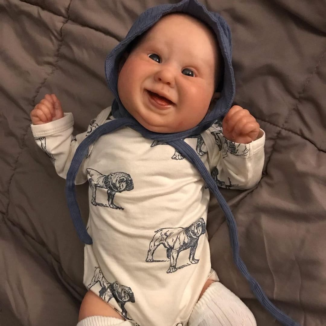 19'' Lifelike Cuddly Reborn Baby Francis, Unique Gift