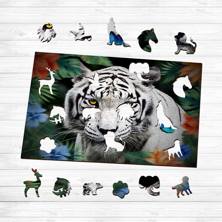 South China Tiger Wooden Jigsaw Puzzle