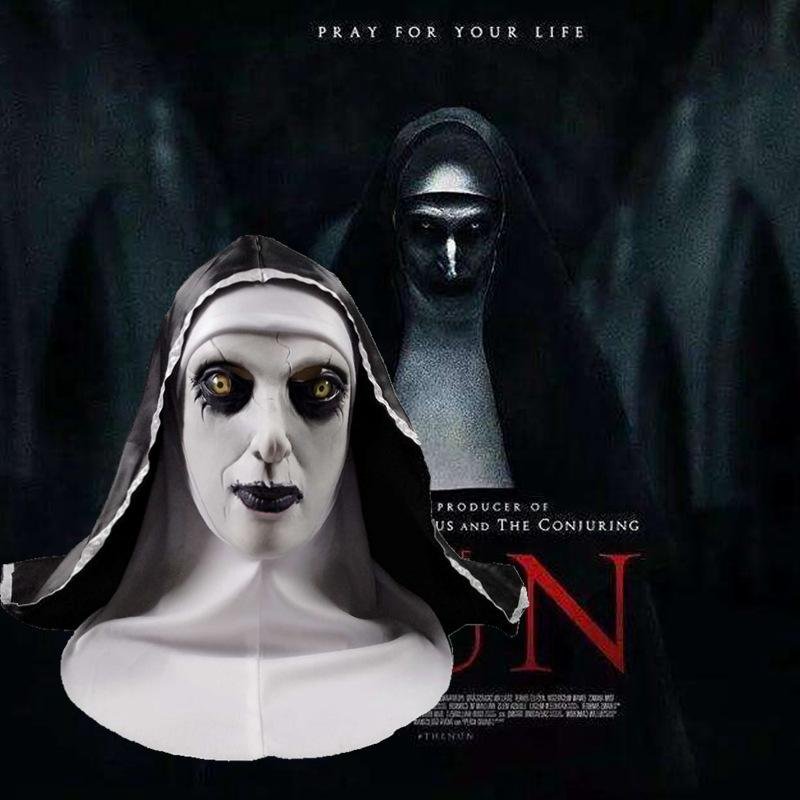 The Conjuring 2 The Nun Mask Halloween Cosplay Props - vzzhome