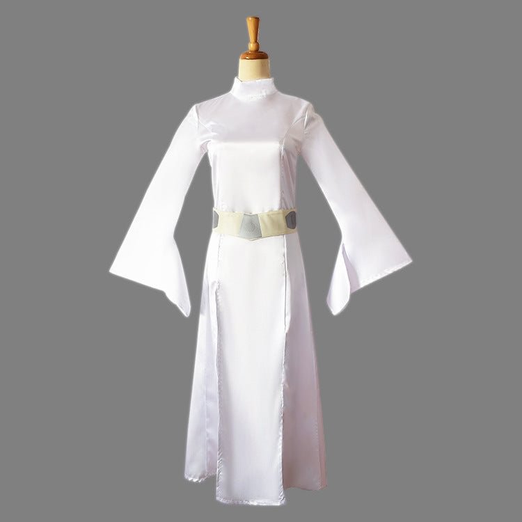 Mayoulove Star Wars Princess Leia Cosplay Dress Halloween Party Costume-Mayoulove