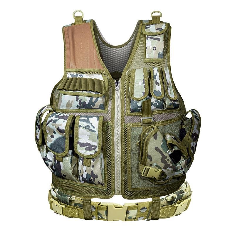 Amphibious Outdoor Adventure Equipment Camouflage Tactical Vest / [viawink] /