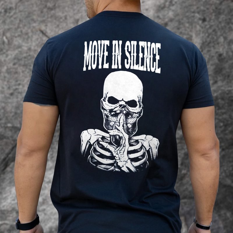 Livereid Move In Silence Printed T-shirt - Livereid