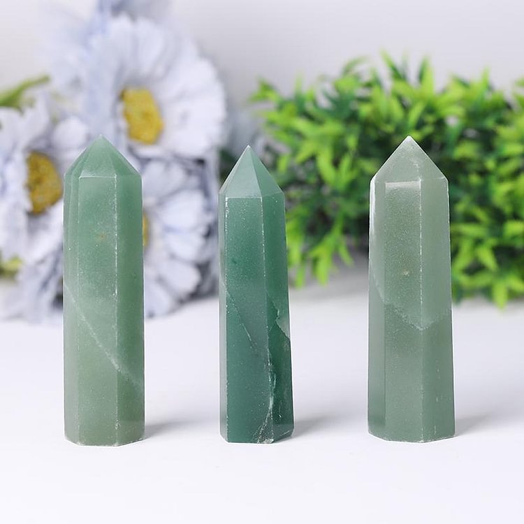 Wholesale Green Aventurine Point for Sale Crystal wholesale suppliers