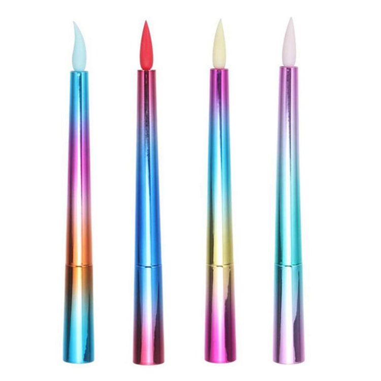 Diamond Painting Point Drill Pen Gradient Color Candle Head Shape DIY Tool-gbfke