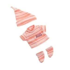  [Suitable for 12'' Mini Doll]3 Pcs Pink Reborn Doll Clothes Suit for 12'' Reborn Baby - Reborndollsshop.com-Reborndollsshop®