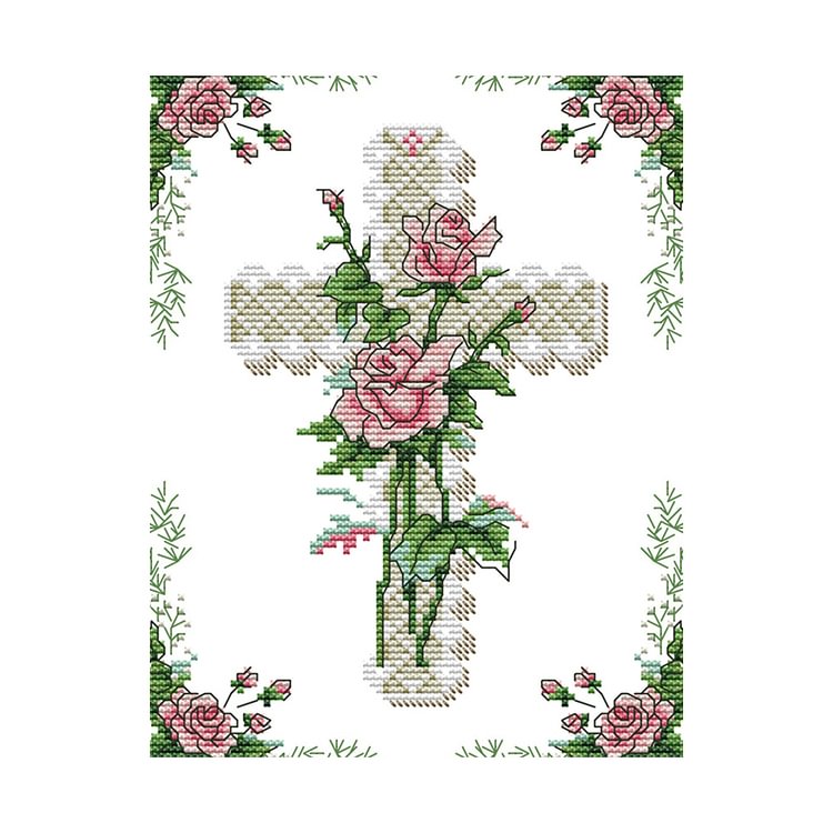 (Counted/Stamped)Religious Still Life- Cross Stitch 21*28CM