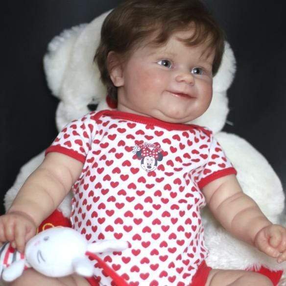 20'' Realistic  Xanthe  Reborn Baby Doll -Realistic and with “Heartbeat” and Coos
