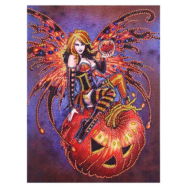 Witch - Special Shaped Drill Diamond Painting - 30x40cm(Canvas)