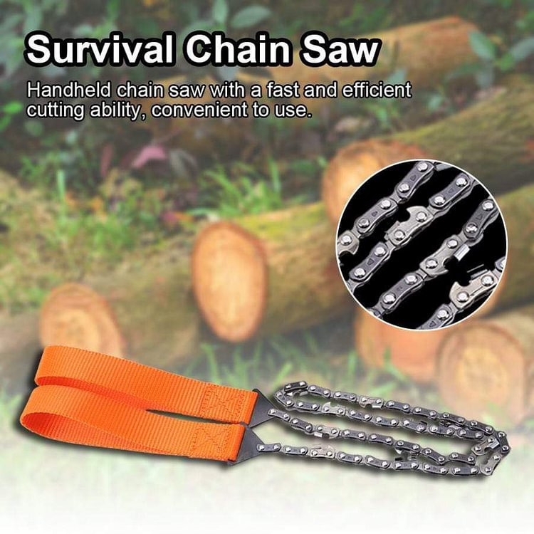 Portable Survival Chain Saw - tree - Codlins
