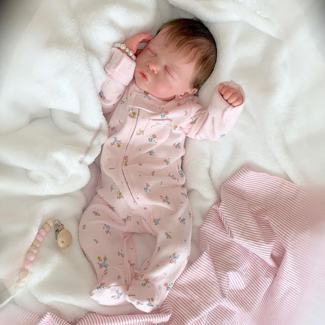 Authentic Reborns 19'' Sleeping Alanna Reborn Baby Girl - Reborndollsshop.com-Reborndollsshop®