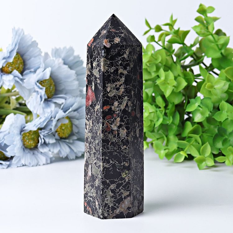 6" Plum Blossom Jade Crystal Towers Points Bulk Crystal wholesale suppliers