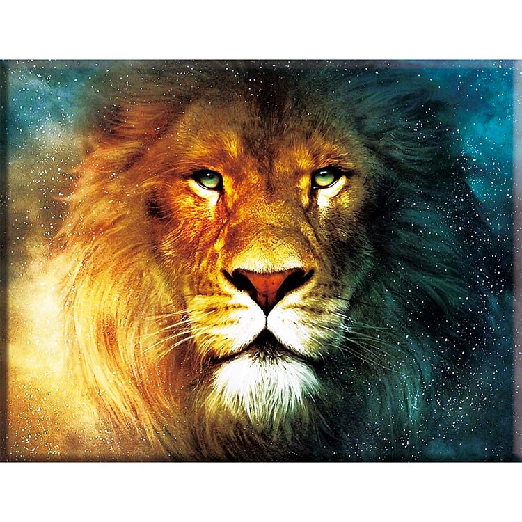 Lion - 14CT Counted Cross Stitch - 40*50CM