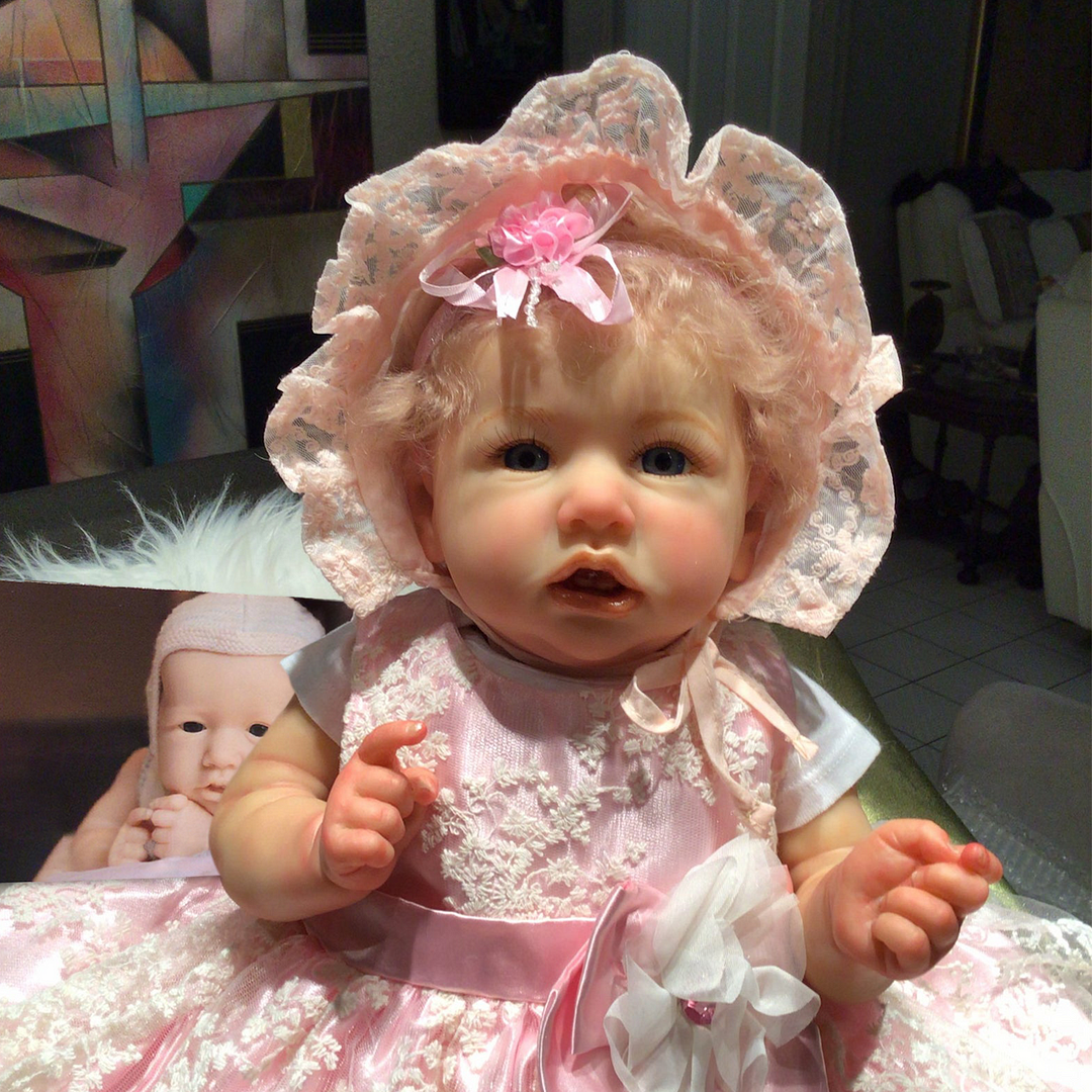 RSG LIFELIKE GALLERY®12"  Gorgeous Rose Verisimilitude Reborn Baby Doll-Best Christmas Gift