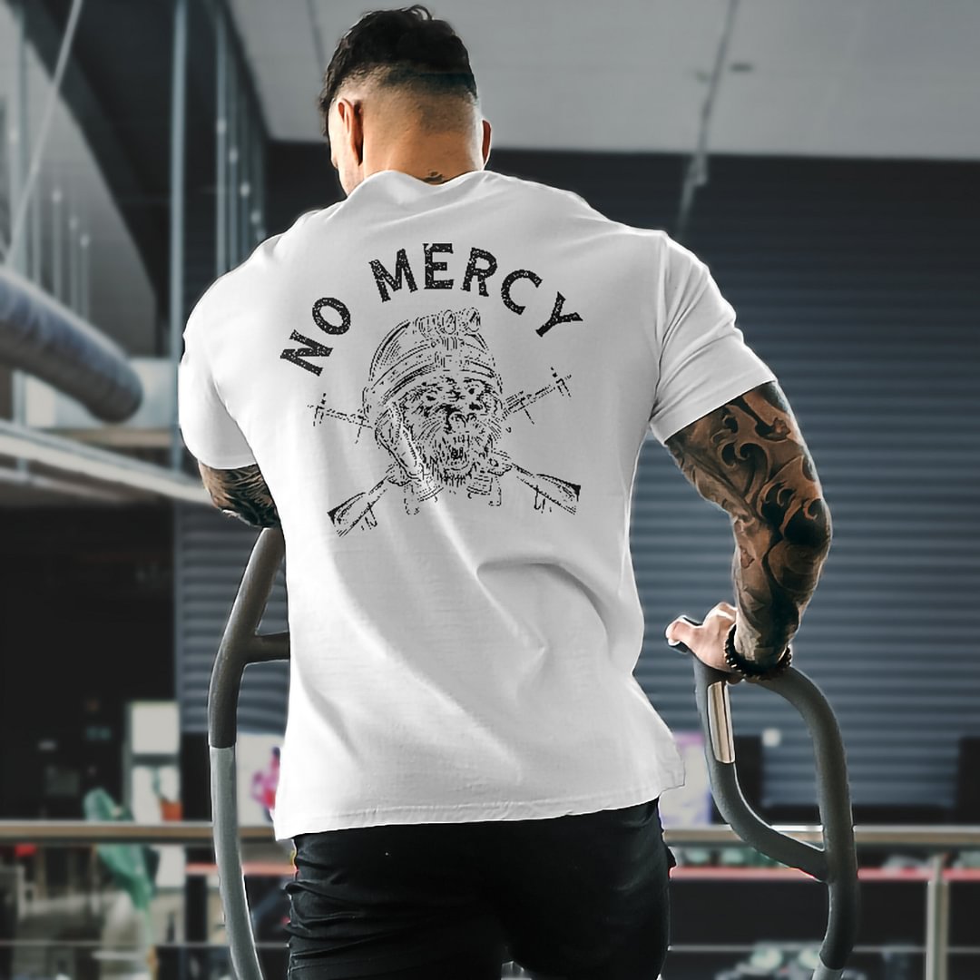 Livereid No Mercy Printed T-shirt - Livereid