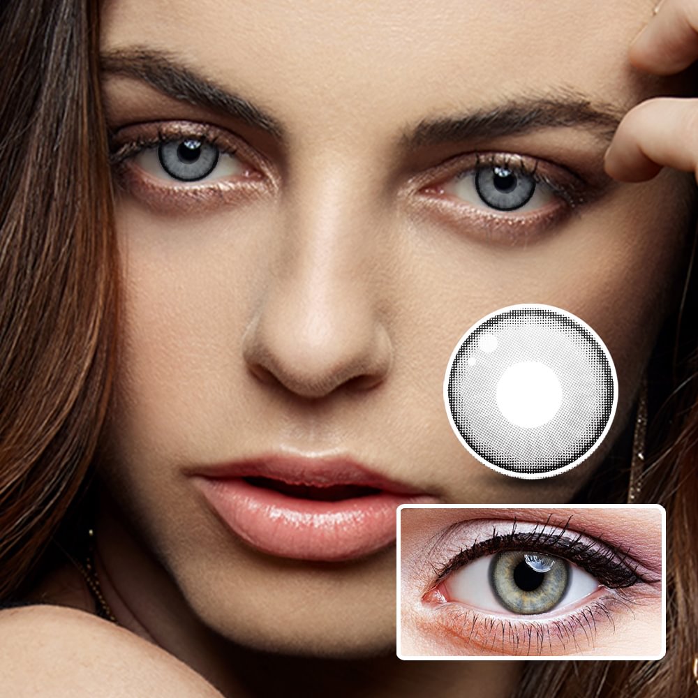NEBULALENS Angela Gray Yearly Prescription Colored Contact Lenses NEBULALENS