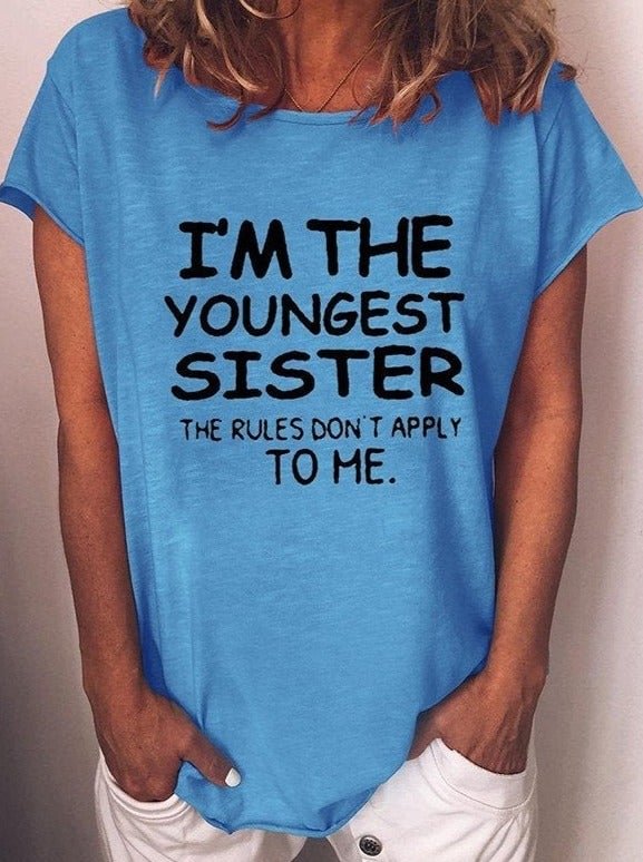 I'm The Youngest Sister Women's T-Shirt