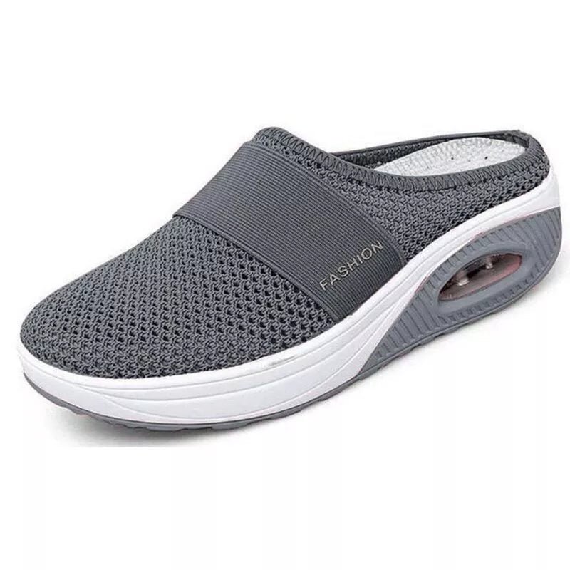 Air Cushion Slip-on Walking Shoes Orthopedic Walking Shoes for Woman - vzzhome
