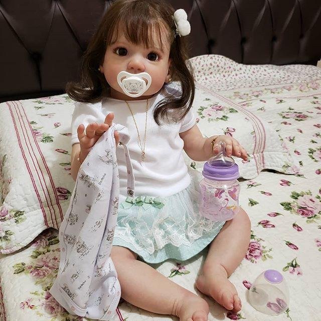 Realistic 20'' Clever Sweetie Ember Reborn Baby Doll Girl