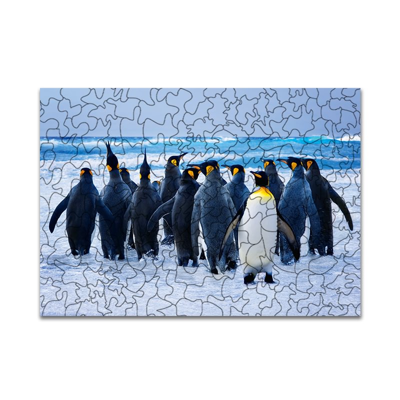 Penguin flock Puzzle(CHRISTMAS SALE)-Ainnpuzzle