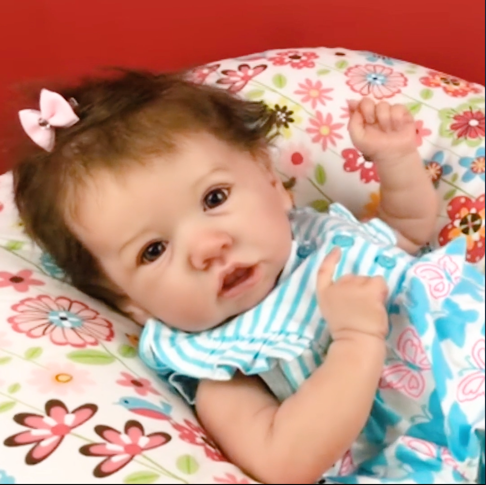 20'' Lifelike Awake Silicone Baby Dolls Remy Reborn Newborn Toddler Baby Doll Girl 2022 -Creativegiftss® - [product_tag]