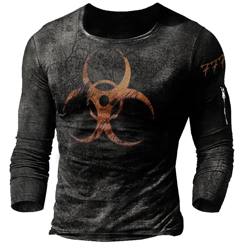 Mens Resident Evil Assassin Creed Long-Sleeved T-Shirt / [viawink] /