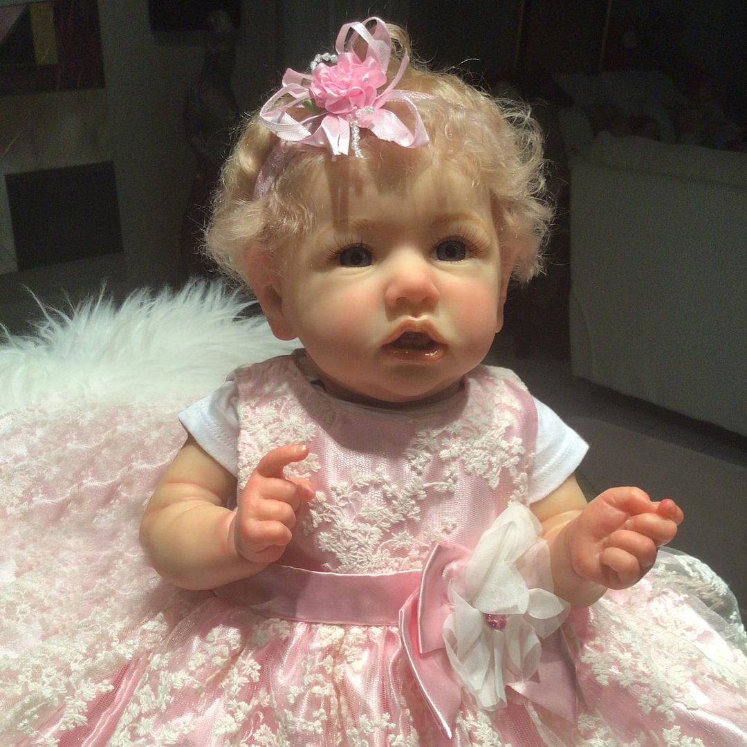 RSG LIFELIKE GALLERY®12"  Gorgeous Adalynn Verisimilitude Reborn Baby Doll-Best Christmas Gift