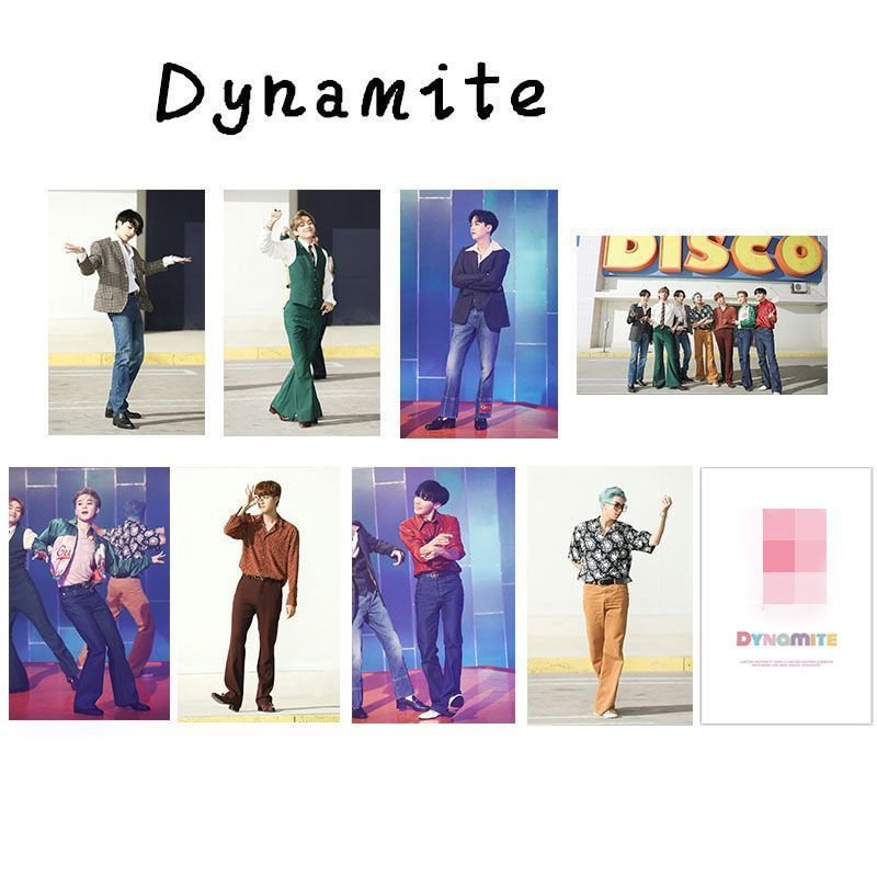 방탄소년단 8 Sheets Dynamite Card