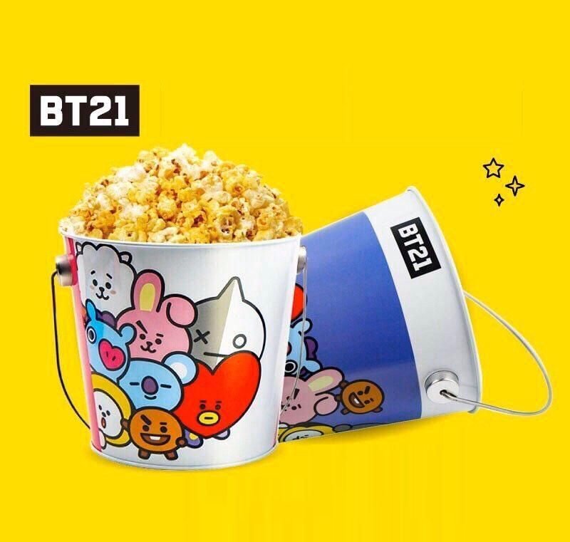 BT21 X Popcorn bucket