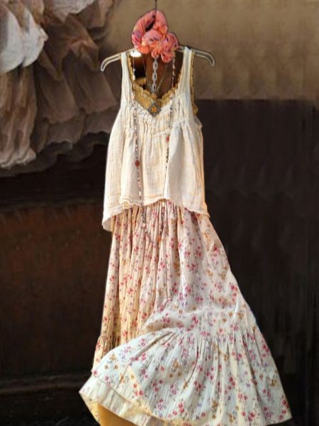 Linen Women Vintage Dresses