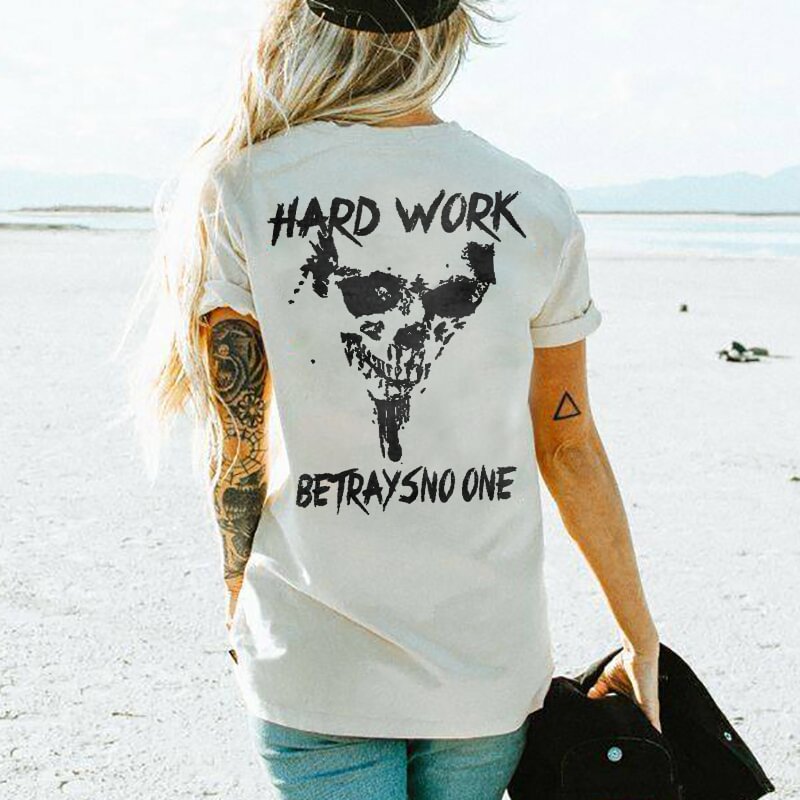 BETRAYS NO ONE Skull print t-shirt designer - Krazyskull