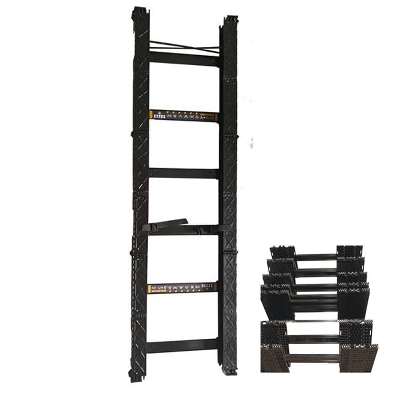 Quick Multi-purpose folding lift ladder thickened telescopic ladder 1.8 m 3 m--Bstol