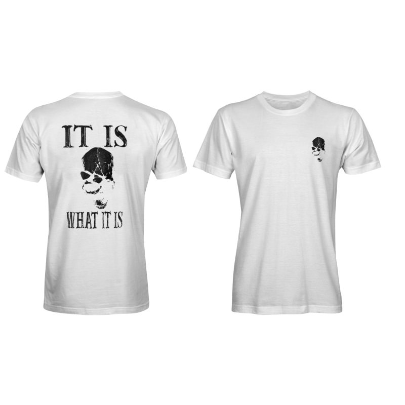 (Sale $18!) Livereid It Is What It Is Print T-shirt - Livereid