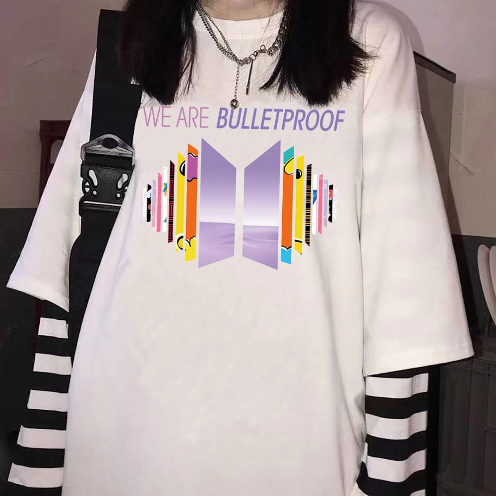 BTS Album Logo Fake Two-piece Sweatshirt