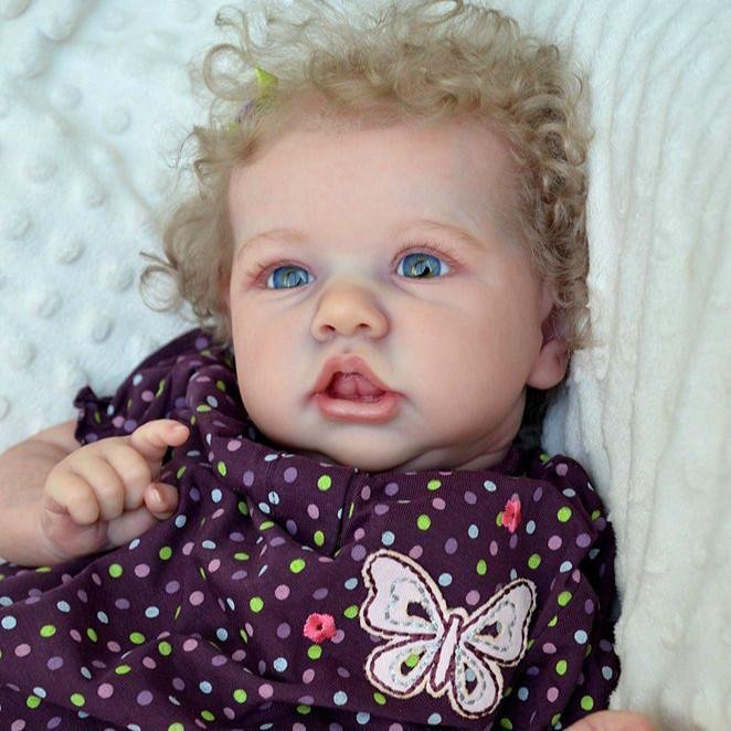 20'' Look Real Clever Reese Toddler Reborn Baby Doll Girl For Sale 2022, Lifelike Realistic Newborn Doll -Creativegiftss® - [product_tag]