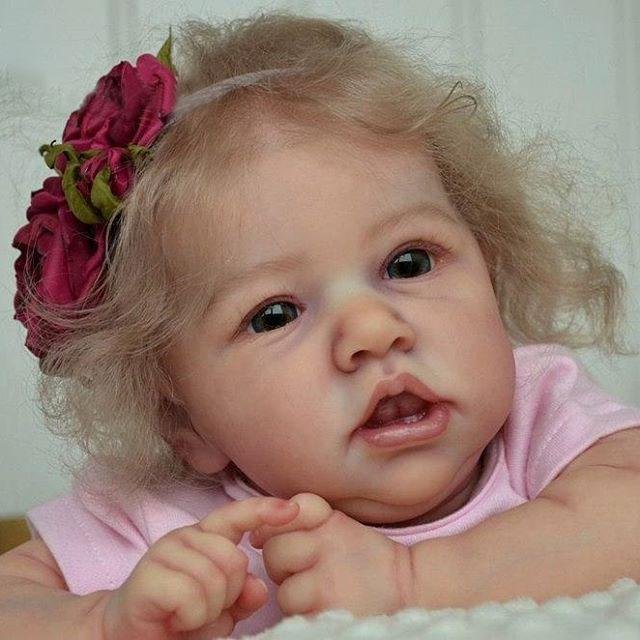 20'' Realistic Reborn Baby Girl Keith -Open Mouth Rebirth Toddler Doll Gift 2022 -Creativegiftss® - [product_tag]