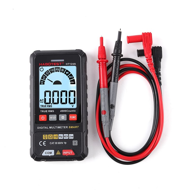 Electric 4000 Count Digital Multimeter AC DC Resistance Frequency Meter