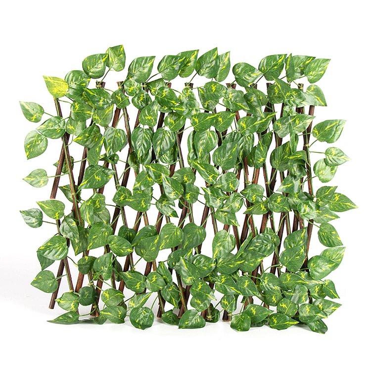 Simulation Fence Outdoor Rural Green Plants Artificial Fence Net Decoration