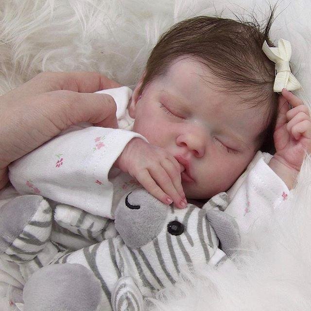 12'' Abril Realistic Sleeping Reborn Baby Girl Doll, Cute Gift by Creativegiftss® 2022 -Creativegiftss® - [product_tag]