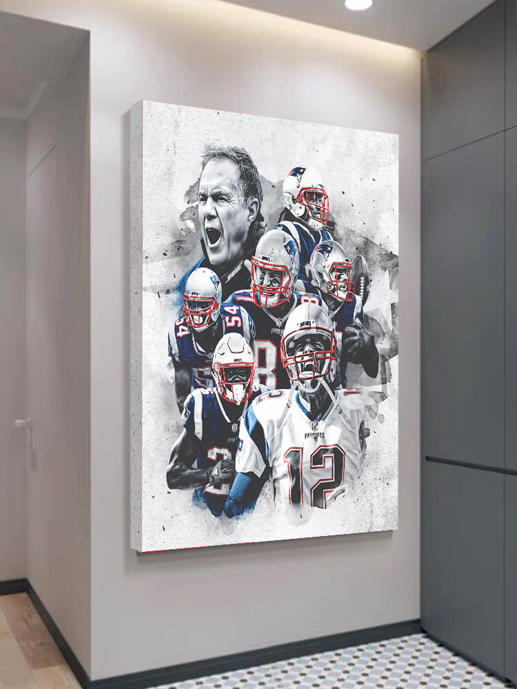 New England Patriots Canvas Wall Art