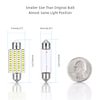 LUYED 2 X 330 Lumens Super Bright 3014 33-EX Chipsets Error Free 569 578 211-2 212-2 LED Bulbs Used For Dome light,Xenon White 
