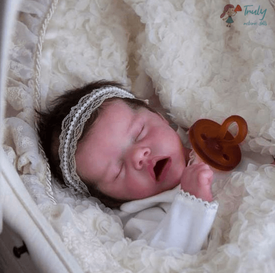 Reborns Shop 12'' Lyra Realistic Baby Girl Doll by Creativegiftss® Exclusively 2022 -Creativegiftss® - [product_tag]