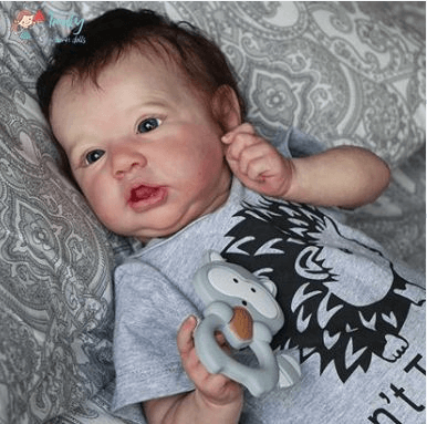 Real Baby Dolls 12'' Mini Realistic Full Silicone Reborn Baby Doll Girl Cliff by Creativegiftss® 2022 -Creativegiftss® - [product_tag]