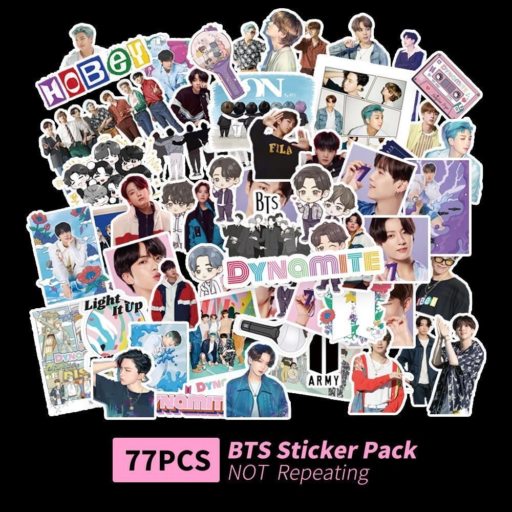 DYNAMITE 77 Sheets Stickers