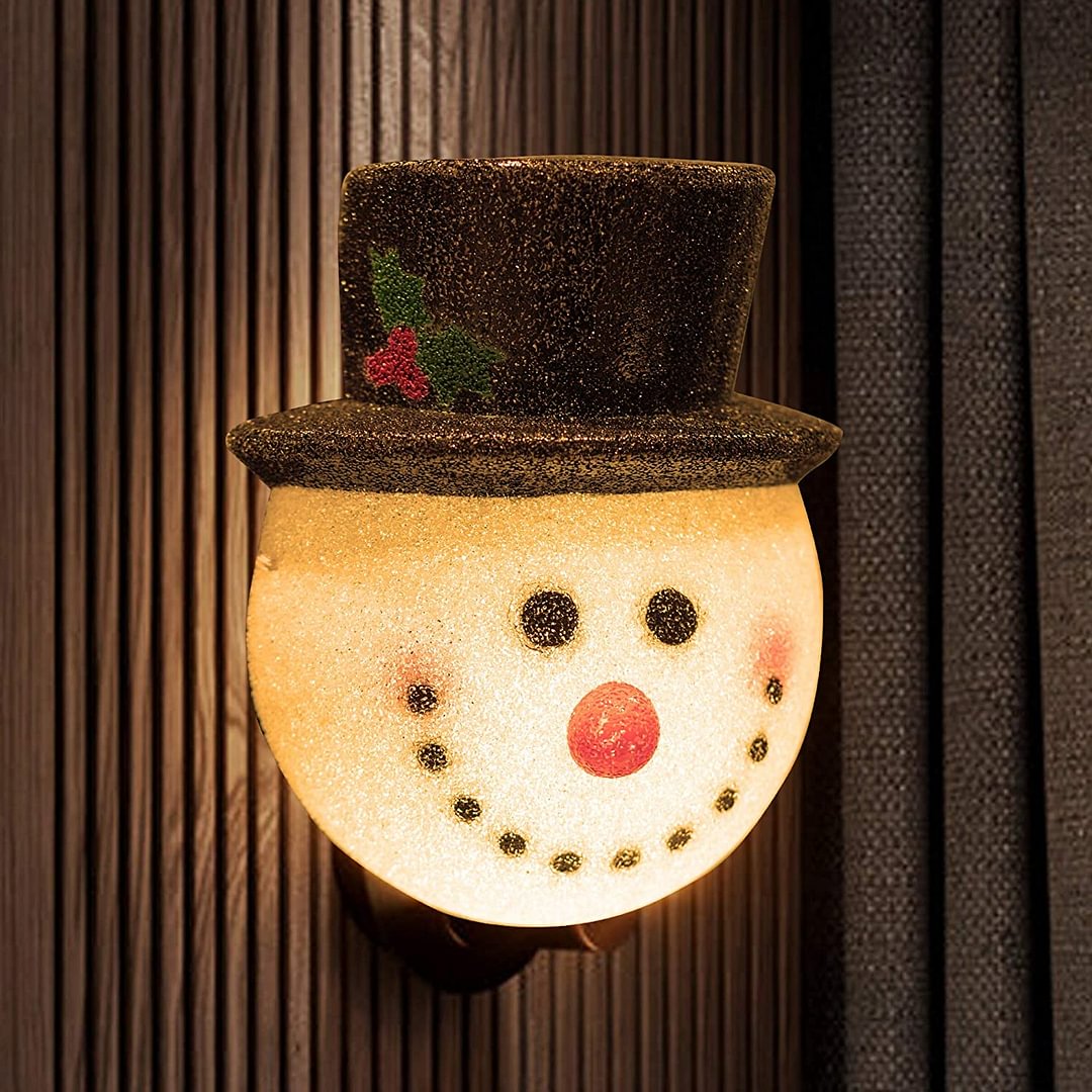Christmas Snowman Porch Light Covers 2 Pack