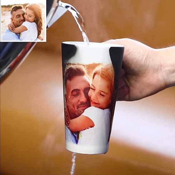 Personalized Magic Mug, Color Changing Photo Mug