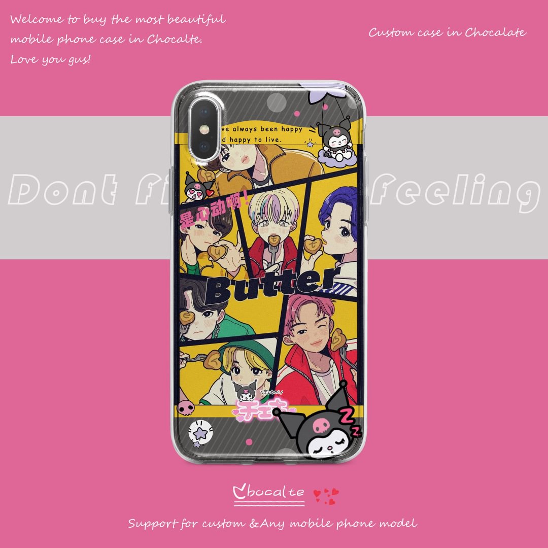 방탄소년단 Butter Cute Creative iPhone Case
