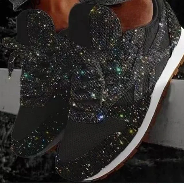 Women's Trainers Athletic Shoes - Sequins Bling Bling Sneakers
