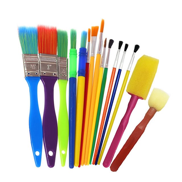 Paint Brushes 1 Pack / 15 PCS Set,